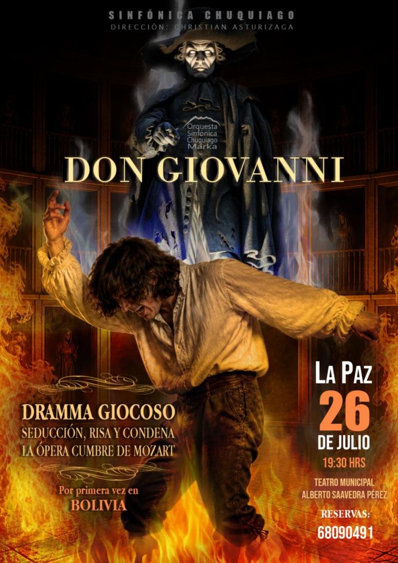 Don Giovanni - Ópera Cómica Don Giovanni - Ópera Cómica