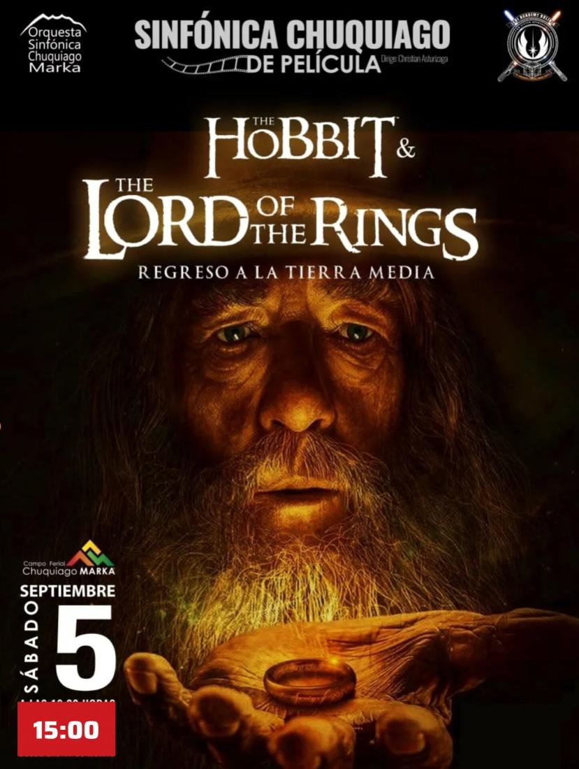 Sinfónica Chuquiago de Pelicula Hobbit & The lord Of The Rings Sinfónica Chuquiago de Pelicula Hobbit & The lord Of The Rings