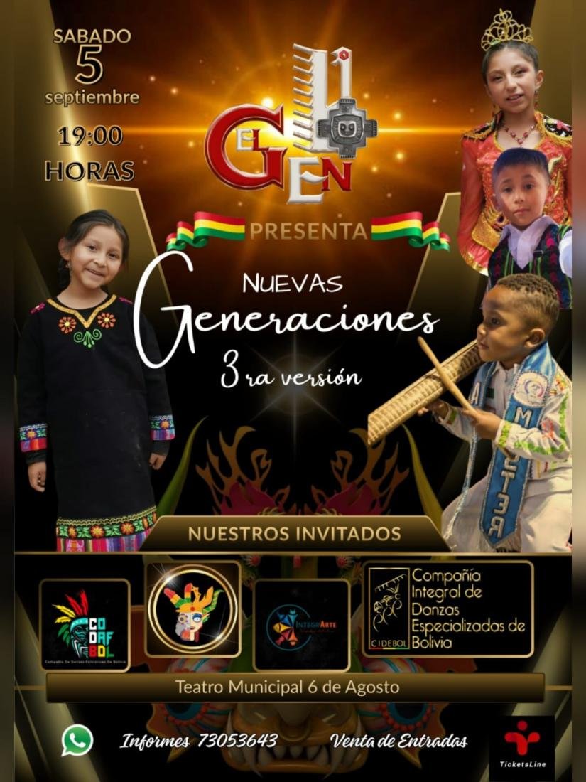 El Gen Presenta: Nuevas Generaciones 3ra Versión El Gen Presenta: Nuevas Generaciones 3ra Versión