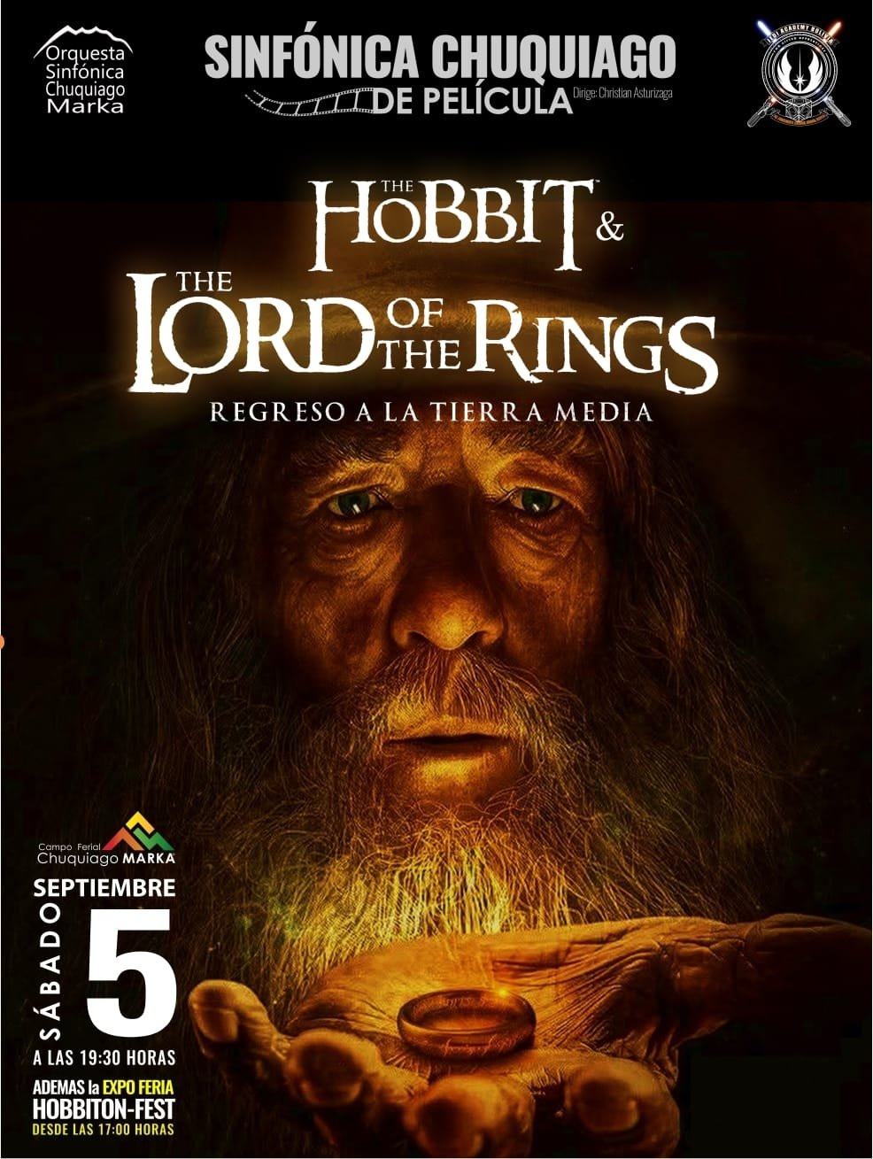 Sinfónica Chuquiago de Pelicula Hobbit & The lord Of The Rings Sinfónica Chuquiago de Pelicula Hobbit & The lord Of The Rings